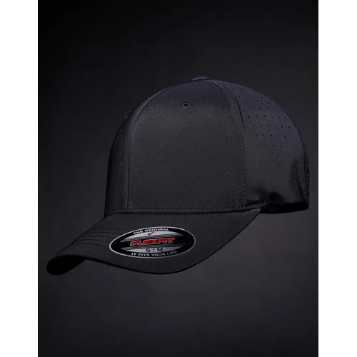 Flexfit 6277P sportinė kepuraitė su snapeliu, L/XL, Juoda image 3