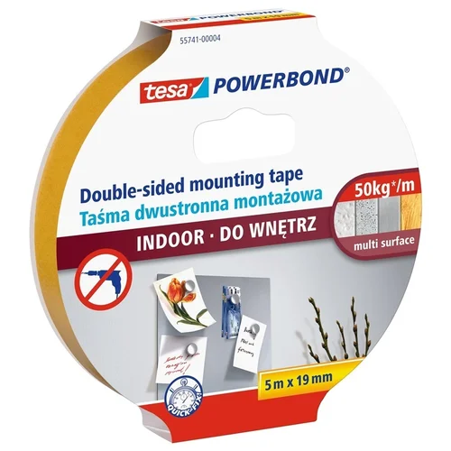 Tesa Dvipusė lipnioji juosta 5 m x 19 mm (55741-00001) image 1
