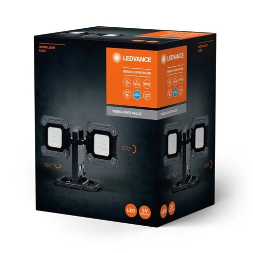 Ledvance PROŽEKTORIUS PASTATOMAS 2x30W 865 6600LM IP65 image 3