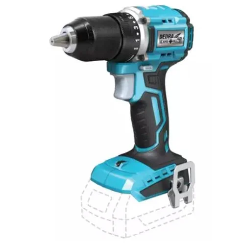 Dedra DED7143 bešepetėlinis gręžtuvas 18 V (be baterijų ir įkroviklio) image 2