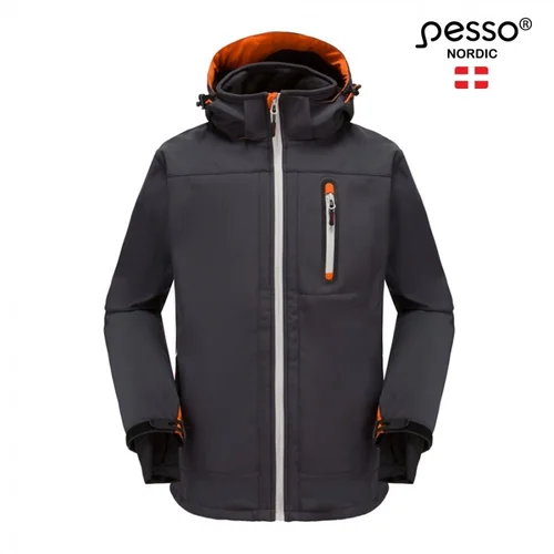 Pesso Acropolis Softshell striukė 4XL, Pilka image 1