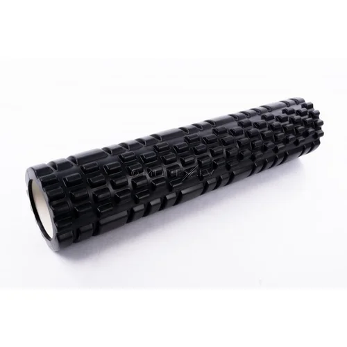 Masažo Pilatės Volas Yoga Roller 14x62 cm Juodas image 1