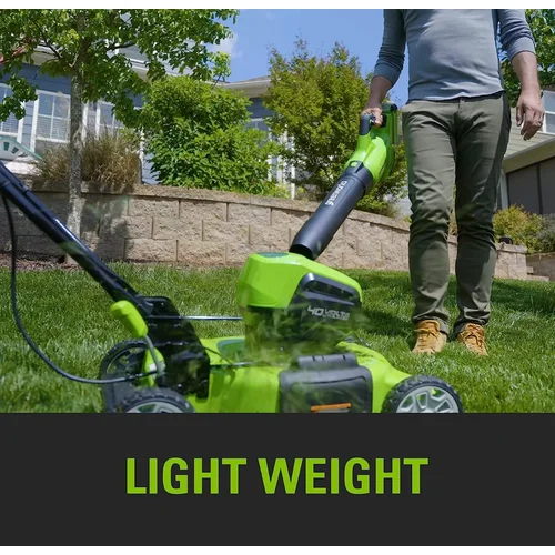 Greenworks G40ABII PŪSTUVAS 40V (40V be akumuliatorių ir kroviklio) image 3