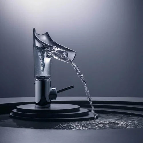 Hansgrohe Axor Starck V 140 praustuvo maišytuvas - Braižytos bronzos image 1