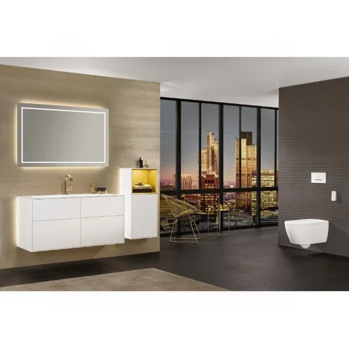 Villeroy & Boch Viconnect E300 nuleidimo mygtukas, Balta blizgi image 3