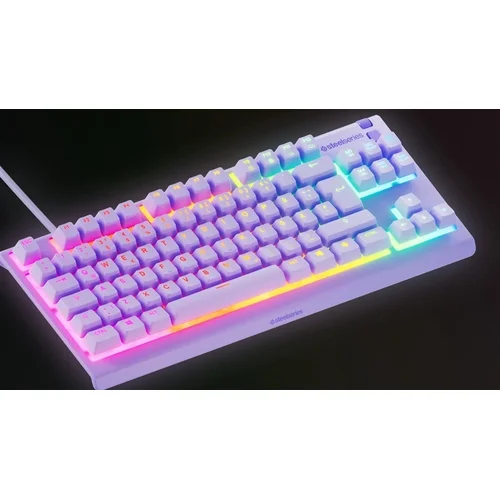 Klaviatūra STEELSERIES APEX3 TKL LAVEND image 3