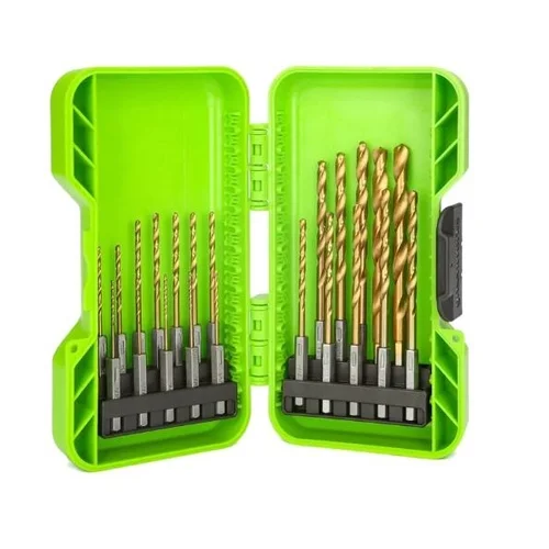Grąžtų rinkinys su šešiabriaunio galu Greenworks APT-22TCHDB-GW, 22 vnt. image 1