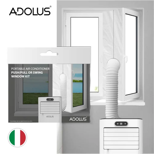 Universali lango tarpinė mobiliam oro kondicionieriui (400 cm) image 1