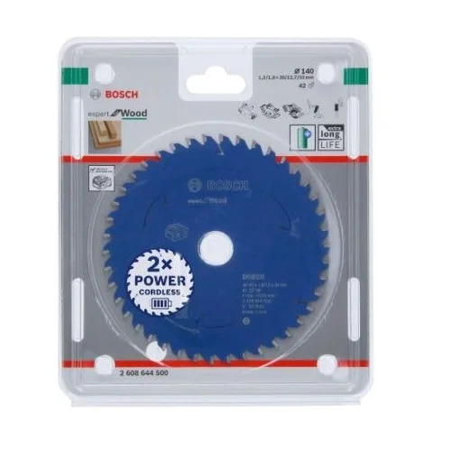 Bosch Expert for Wood diskinis pjūklų diskas 140x20x1.8/1.3x42T image 2