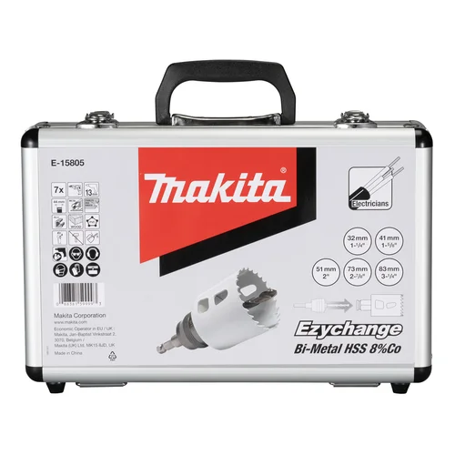 Makita E-15805 EZYCHANGE BIM gręžimo karūnų rinkinys 32-83 mm image 2