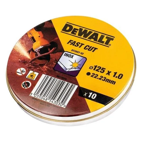 Dewalt DT3507-QZ Metalo pjovimo diskas 125 x 1 mm Ø22.23 mm image 2