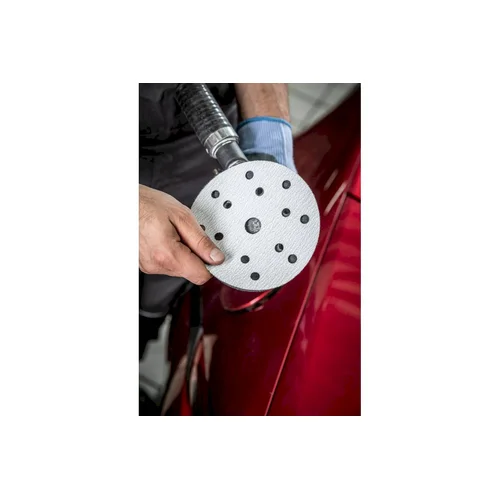 Hogert technik Šlifavimo popierius su skylutėmis 150mm P60 *5 vnt image 2