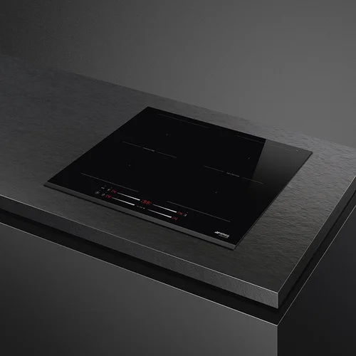 Smeg SI2M7643B įmontuojama indukcinė kaitlentė, 60 cm, Juoda image 2