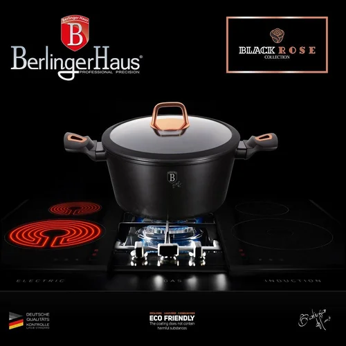 BerlingerHaus BH/1641 Black Rose puodas su dangčiu image 3