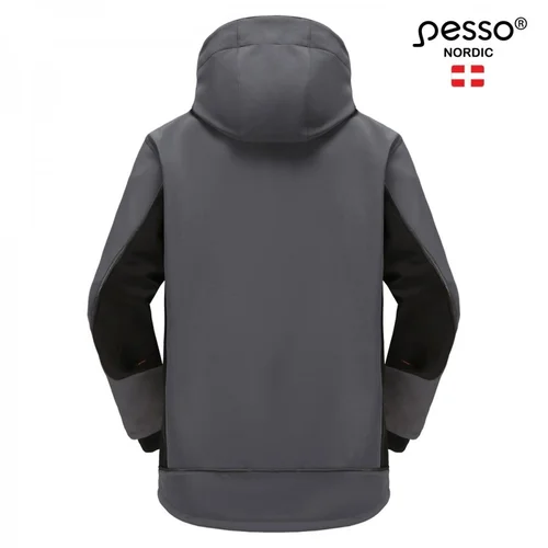 Pesso Orion Softshell demisezoninė striukė su TPU membrana, Pilka - S image 2