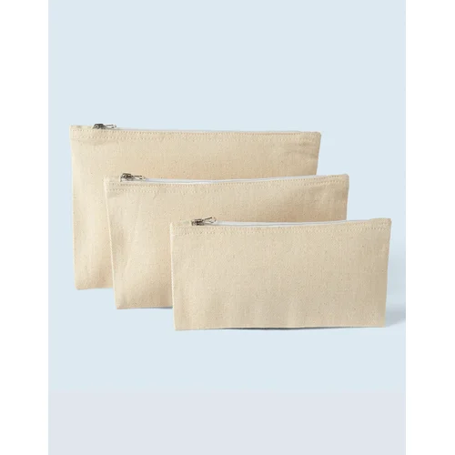 Medvilninė CA-AC-Pouch kosmetinė - L (28x18), Juoda image 1