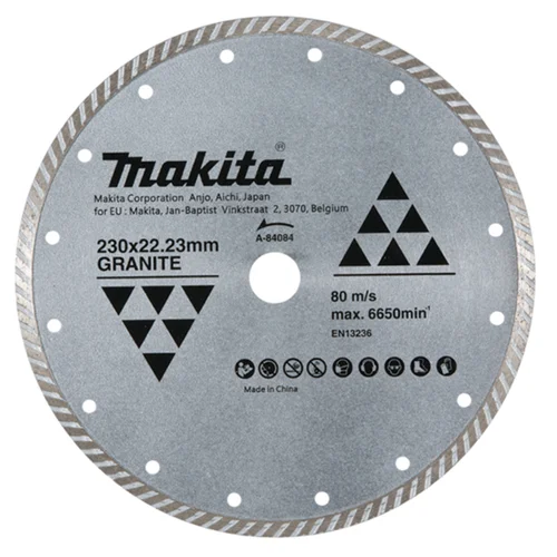 Makita A-84084 Deimantinis pjovimo diskas 230 mm akmeniui/betonui image 1