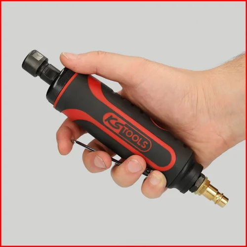 KS Tools Pneumatinis šlifuoklis 23000 aps./min, 1/4" NPT, 6 mm kotelis image 3
