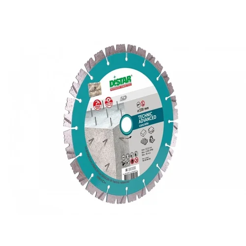 DISTAR TECHNIC ADVANCED Deimantinis diskas betonui, 150mm (14315347012) image 2