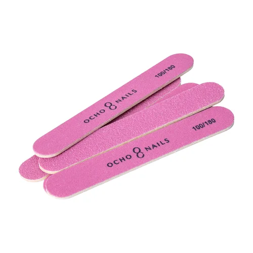 Ocho Nails mini tiesios nagų dildės 100/180, 50 vnt. image 1