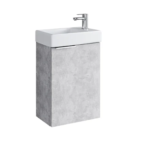 Riva SA40A-5 Concrete Pakabinama spintelė su praustuvu image 3