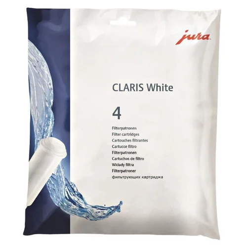 JURA Claris White vandens filtras 62911, 4 Vnt. image 1