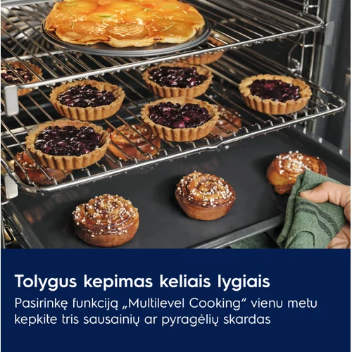 Electrolux SurroundCook EOF6P76BZ įmontuojama orkaitė 60 cm Juoda image 3