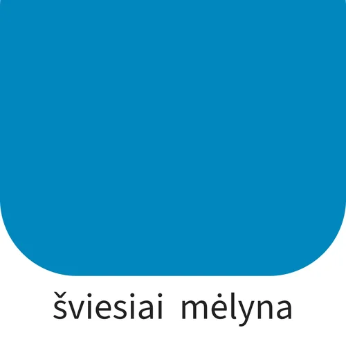 RILAK Pentaprim Alkidiniai emaliniai dažai 0,9 l šviesiai mėlyna image 2