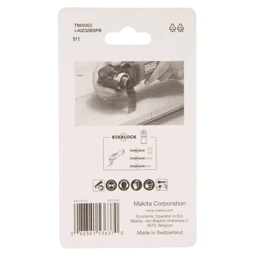 Makita B-64870 Įgilinamieji pjovimo diskai 32 mm image 2