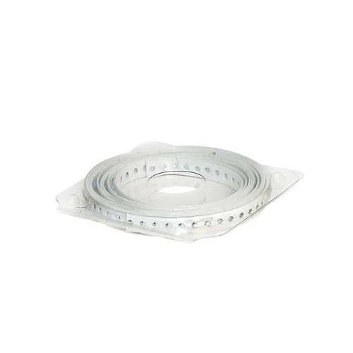 Arras perforuota tvirtinimo juosta 12 × 0,7 mm, 3 m, Balta image 2