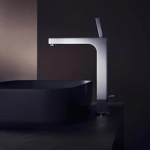 Hansgrohe Axor Citterio 280 aukštas praustuvo maišytuvas – Blizgaus aukso image 3