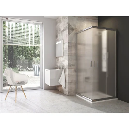 RAVAK Blix BLRV2 90x90 cm Blizgus stiklas Grape image 1