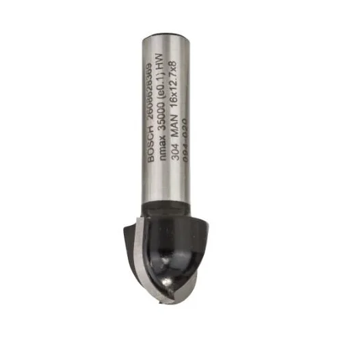 Bosch 2608628369 Dvipusė pusapvalė freza R=8 mm, L=13 mm image 1