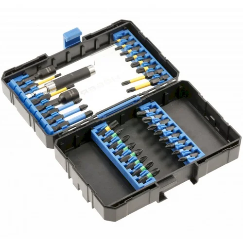 Hogert technik Smūginių antgalių ir grąžtų rinkinys 1/4, 32 dalių image 2