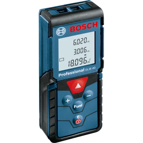 Bosch GLM 40 lazerinis atstumų matuoklis image 1