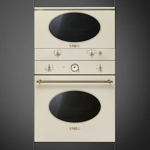 Smeg MP822NPO įmontuojama mikrobangų krosnelė Kreminė 22-26 L image 2