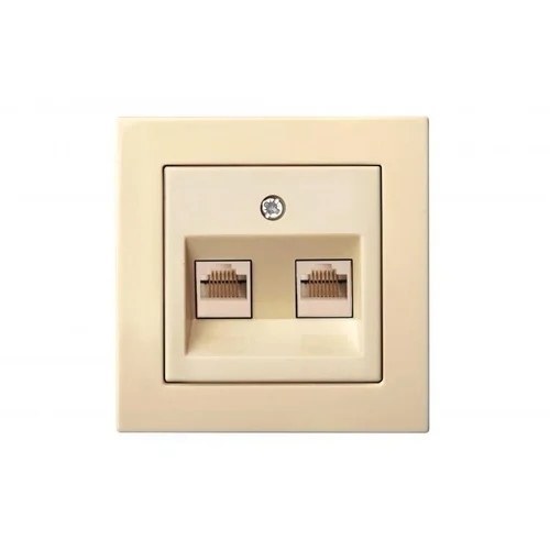 Liregus EPSILON Kompiuterio lizdas 2x Smėlio spalvos image 2