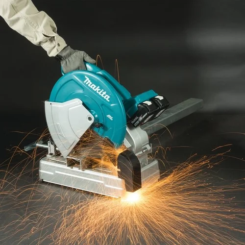 Makita DLW140Z 2X18V Akumuliatorinis abrazyvinis diskinis pjūklas image 3