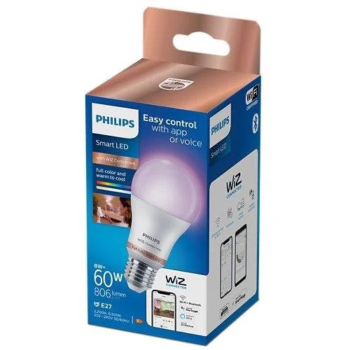 Philips Wiz LED WiFi A60 E27 8W 806 lm RGBTW image 2