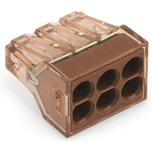 Wago 773-606/5 laidų jungė, 6 x 1,5-4 mm², 400 V, 5 vnt. image 1