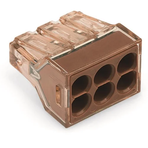 Wago 773-606/5 laidų jungė, 6 x 1,5-4 mm², 400 V, 5 vnt. image 2