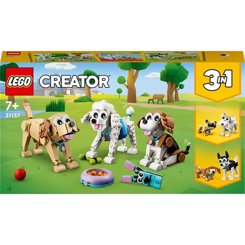 Konstruktorius LEGO Creator 3in1 Žavūs šunys 31137 image 1