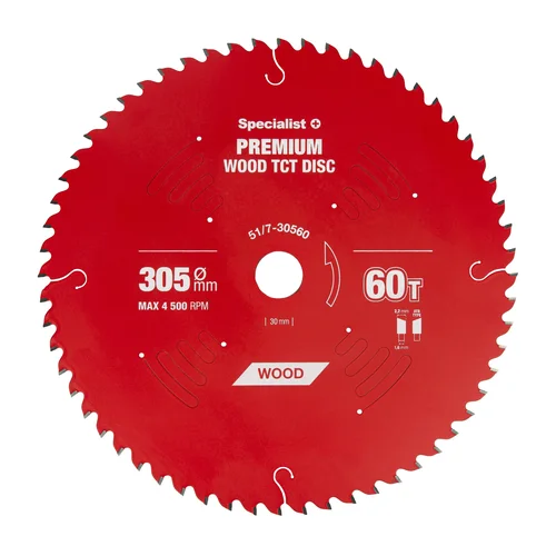 Specialist+ Pjovimo diskas Wood PREMIUM 305x60Tx30mm image 2