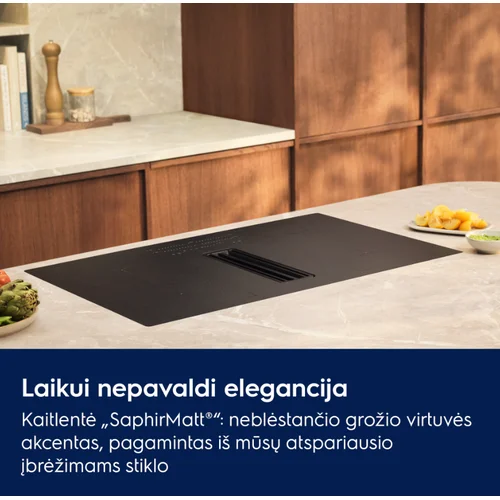 Electrolux ECC83443CZ SaphirMatt Indukcinė Kaitlentė 80 cm image 3