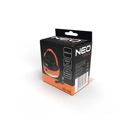 NEO TOOLS 3-in-1 stovyklavimo lempa 500 lm image 2