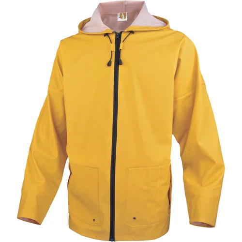 DELTAPLUS 850VES lietaus striukė iš poliesterio su poliuretano (PU) danga - XL, Žalia image 3