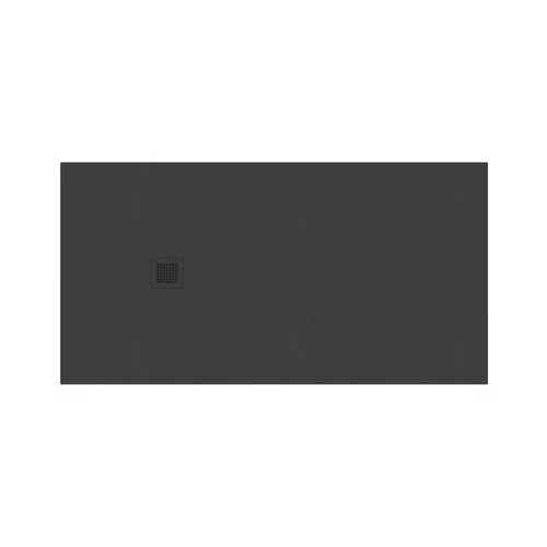 Slate Pro Dušo padėklas 160x90 Juodas matinis image 1
