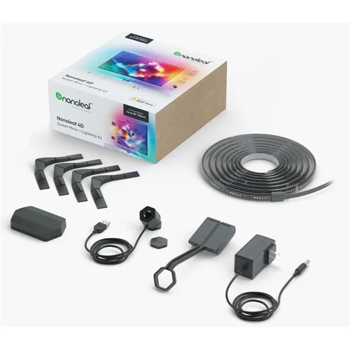 Nanoleaf Lightstrip Kit + 4D Screen Mirror (iki 65 colių) image 1
