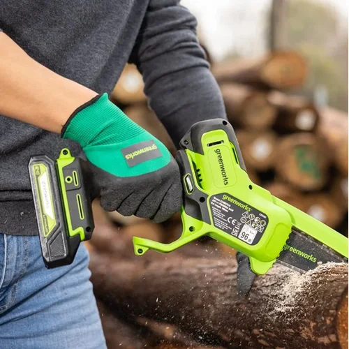Greenworks G24MCS10K2 24V akumuliatorinis genėjimo pjūklas image 2