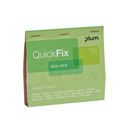 PLUM QuickFix Aloe Vera pleistrai, 45 vnt. image 2